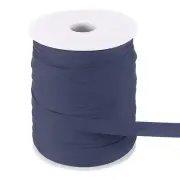 55 Yards Double Fold Satin Bias Tape 1/2 Inch Bias Binding Tape, Navy Blue