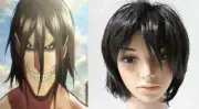 Cosplay Attack on Titan TITAN EREN Medium Black Dark Brown and Short Wig 2569!!