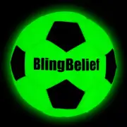 Super Bright Glow in the Dark Baseball,Soccer Ball,Volleyball,Football, Light up
