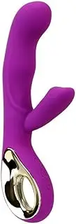 Jack Rabbit Vibrator USB Rechargeable Waterproof GSpot Sex Toy For Women Massager Wand 10 Speeds Purple