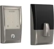 SCHLAGE Encode Smart Wi-Fi Deadbolt Century Satin Nickle