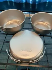 Snowpeak Snow Peak Pure Titanium 3 -Piece Set Japan Free Ship