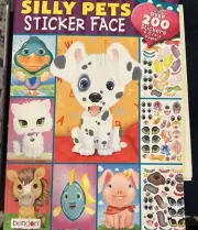 Benson: Silly Pets Sticker Activity Book. Over 200 Stickers & 32 Face Pages NEW