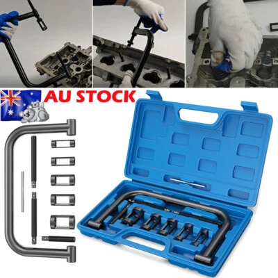 Valve Spring Compressor Removal Installer Tool Kit for Car Motorcycle Van Engine