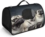 Pet Handbag,Funny Pug Dog Fashion Dog Carrier,Small Pet Carrier,pet Carrier Handbags,Travel Pet Handbag for Cat and Samll Dog