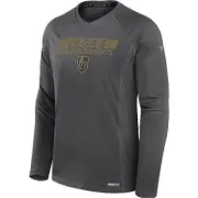 Fanatics Vegas Golden Knights Authentic Pro RINK Longsleeve Charcoal L