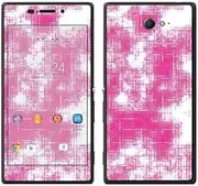 Royal Sticker RS.73018 Pink Grunge for Sony Xperia M2