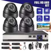 1080P HD CCTV Security Camera System 4CH DVR Home Outdoor IR Night Vision IP66