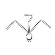 Flaming Coals Rotisserie Leg Brackets (2x) 28mm | For Pigs, Lambs & Goats