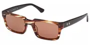 Web WE0360 50E Men's Sunglasses Brown Size 53