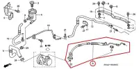 在飛比找Yahoo!奇摩拍賣優惠-(底盤 引擎專賣)HONDA CRV 03年 方向機高壓管.