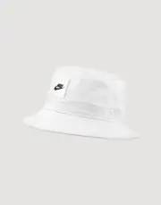 Nike 100% Cotton 360 Coverage Kids Bucket Hat L/XL White Black Beach CZ6125 100