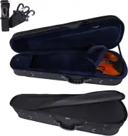 4/4 Full Size Violin Hard Case Basic Professional Triangular Shape Backpack, Sup