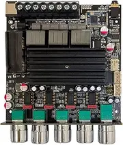 Fahgaer -APTX1 Bluetooth Digital Amplifier 2.1 Channel BT Amplifier Board 100W+100W+200W Bass Amp QCC3034+TPA3221 A