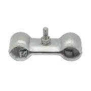 Hot Dipped Galvanized Temporary Fence Clamp 32mm Thickness 4mm screws included