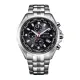 CITIZEN星辰錶 AT8200-87E 時尚電波對時計時光動能腕錶/黑面 44mm
