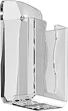 Remote Control Wall Mount | Chic Translucent Floating Tray For TV Controller And Media Storage | No-Drill Wall Holder Box For Home, Hotel, Office, Business Organisation