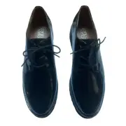 NEW IN BOX FRANCO SARTO BLACK PATENT LOAFERS SIZE 8 1/2 M