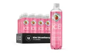 Sparkling Ice, Kiwi Strawberry Sparkling Water17 fl oz Bottles (Pack of 12)