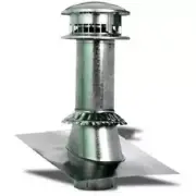 Selkirk 184600 4 in. Round Type B Gas Vent Termination Kit - 4 Piece