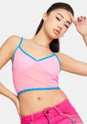 Sweet Diva Aesthetic Underwire Crop Tank