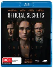 Official Secrets Blu-ray