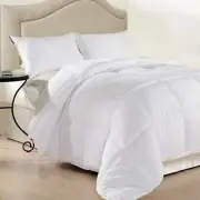 NNEDSZ Comfort 500GSM Plush Duck Feather Down Quilt Ultra Warm Soft - All Season