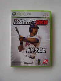 在飛比找Yahoo!奇摩拍賣優惠-XBOX360 職棒大聯盟 MLB 2K8 英文版