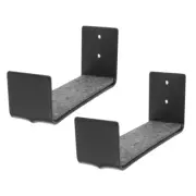 2 Pcs Wall-mounted Snowboard Holder Hanging Surfboard Hanger Rack