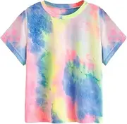 [Generic] Women's Casual Short Sleeve Tie Dye Tee