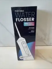 Portable Water Flosser / Color White F300 Series 300mL Large Capacity 6 Nozzles