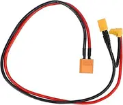 Adapt Wire AWM14 Silicone Fireproof XT60 Female to XT30 90 Degrees Bend Adapt Conversion Wire for Charger with High Stability Good Durability Premium Shell and Easy