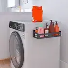 Refrigerator Door Magnetic Spice Rack Microwave Oven Side Organizer Shelf