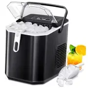 Ice Makers Countertop,Protable Ice Maker Machine with Self-Cleaning,