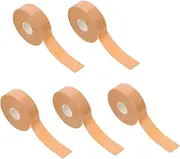 MOTHNUR 5 Rolls Foam Eye Pads Lash Extension Tape Foam Lash Tape Eyeshadow Tape Beauty Salon Supplies Eyelash Patches Eyelash Adhesive Tape Fabric Lash Tape Eyelash Foam Tape Orange