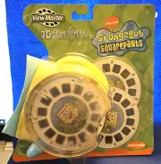SEALED SPONGEBOB SQUAREPANTS Cartoon TV Show view-master VIEWER & 3 Reels
