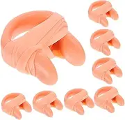 8pcs Soft Nose Clips String Swimming Waterproof Nose Plugs for Beginners Boys and Girls Training