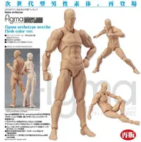 在飛比找露天拍賣優惠-MF figma02 Archetype Next 男款膚色