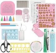 Alinory 24Pcs DIY Paper Quilling Kit - Quilling Tool Set for Adults - Modern Art Craft - Unisex - All Seasons