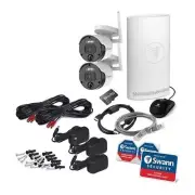 Swann 2 Camera 4 Channel 1080P HD Wi-Fi NVR Security System SWNVK-500KH2-US