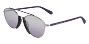 Calvin Klein Jeans CKJ19306S 500 Men's Sunglasses Silver Size 53