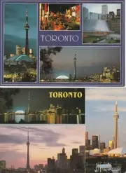 (2) MLB Toronto Blue Jays Skydome Baseball Stadium Postcards #5 - CFL Argonauts
