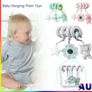 Baby Activity Spiral Hanging Toy Pushchair Pram Stroller Bedding Car Seat Cot