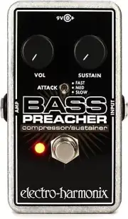 Electro-Harmonix Bass Preacher Compressor/Sustainer Pedal