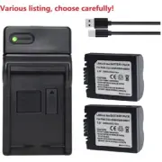 Battery or USB charger for Panasonic Lumix CGA-S006 DMC-FZ35 DMC-FZ38 DMC-FZ50