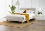 RAINEY Linen Queen Bed