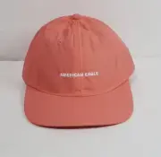 New American Eagle Outfitters AE Logo Adjustable OSFM Hat, Orange