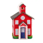 Herrschners® Schoolhouse Tissue Box - September Plastic Canvas Kit