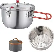 Eigell Camping Pots Camp Kitchen Camping Accessories Campfire Cooking Pot for Induction Cookers Gas Stoves Outdoor Backpacking