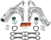 Doug's Headers D356 1-5/8" 4-Tube Shorty Exhaust Header for Chevrolet Pass Small Block Chevrolet 55-57